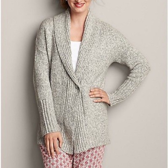 Eddie Bauer Sleepwear Cardigan Button 